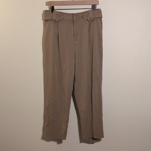 Club Monaco Khaki Belted Chinos Size 12